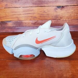 Nike SuperRep 2 Running Shoes Women 7 Summit White Peach Air Zoom CU5925-100